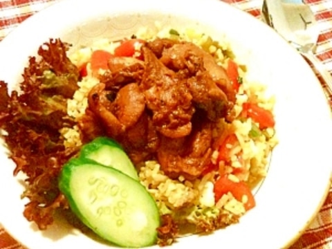 ご飯もおかずも一気にできちゃうチキンピラフ